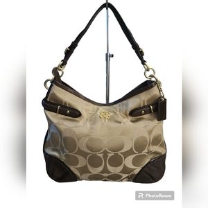COACH MONOGRAM SHOULDER BAG - NWOT